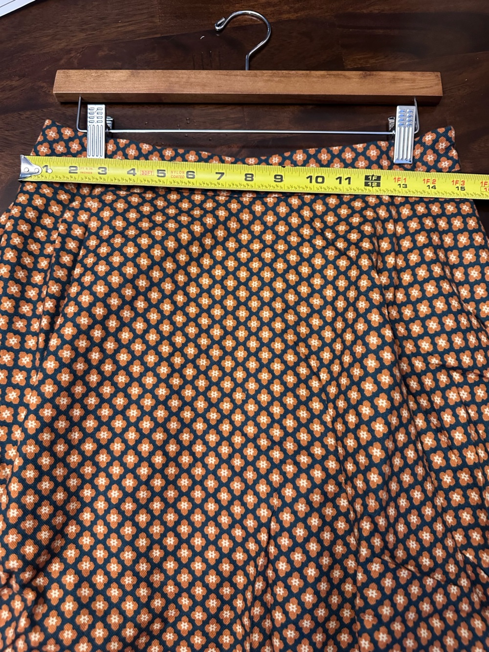 NWT Large Unique Vintage Tulip B. 70’s A-Line MIDI Skirt - Picture 8 of 9